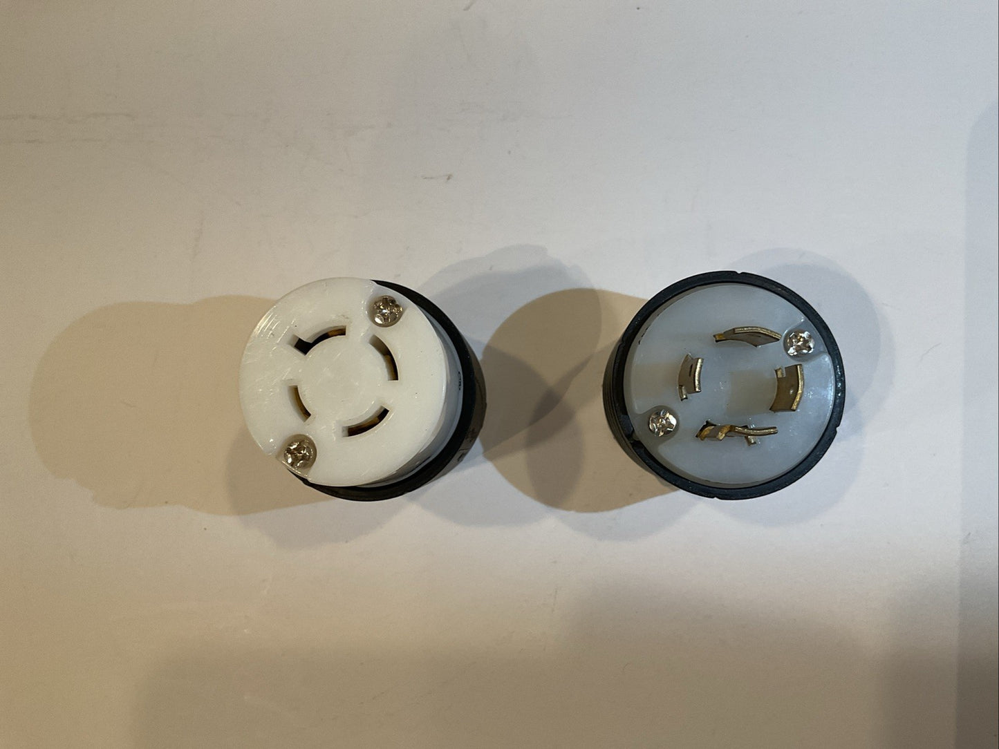 Pass&Seymour Legrand L2020C & L2020P 20Amp,  347/600V,  3Phase Locking Plug