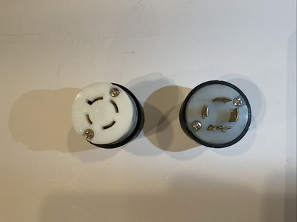 Pass&Seymour Legrand L2020C & L2020P 20Amp,  347/600V,  3Phase Locking Plug