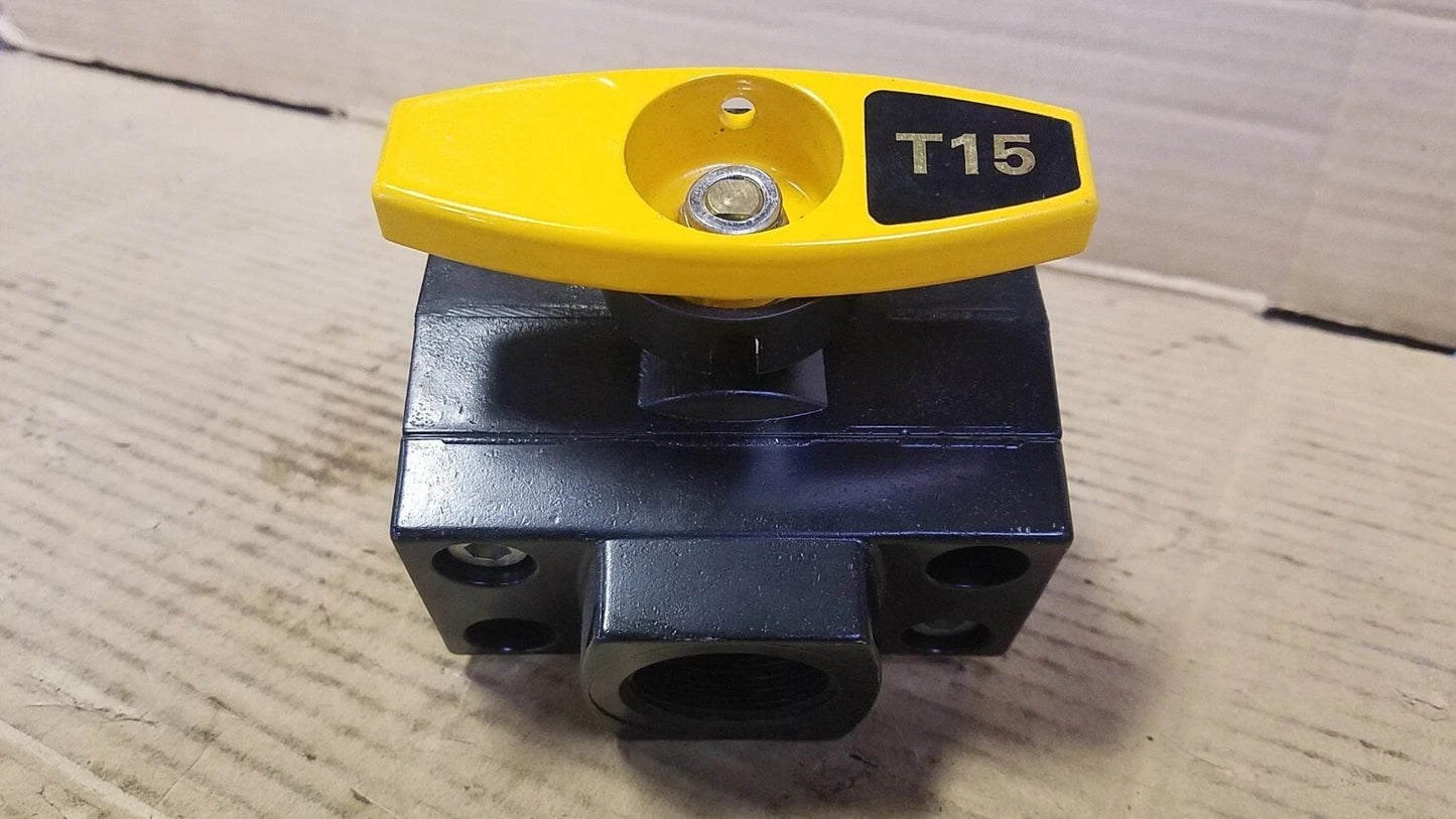 NORGREN #T15-810E2AA  INLET VALVE (250 PSIG MAX.)