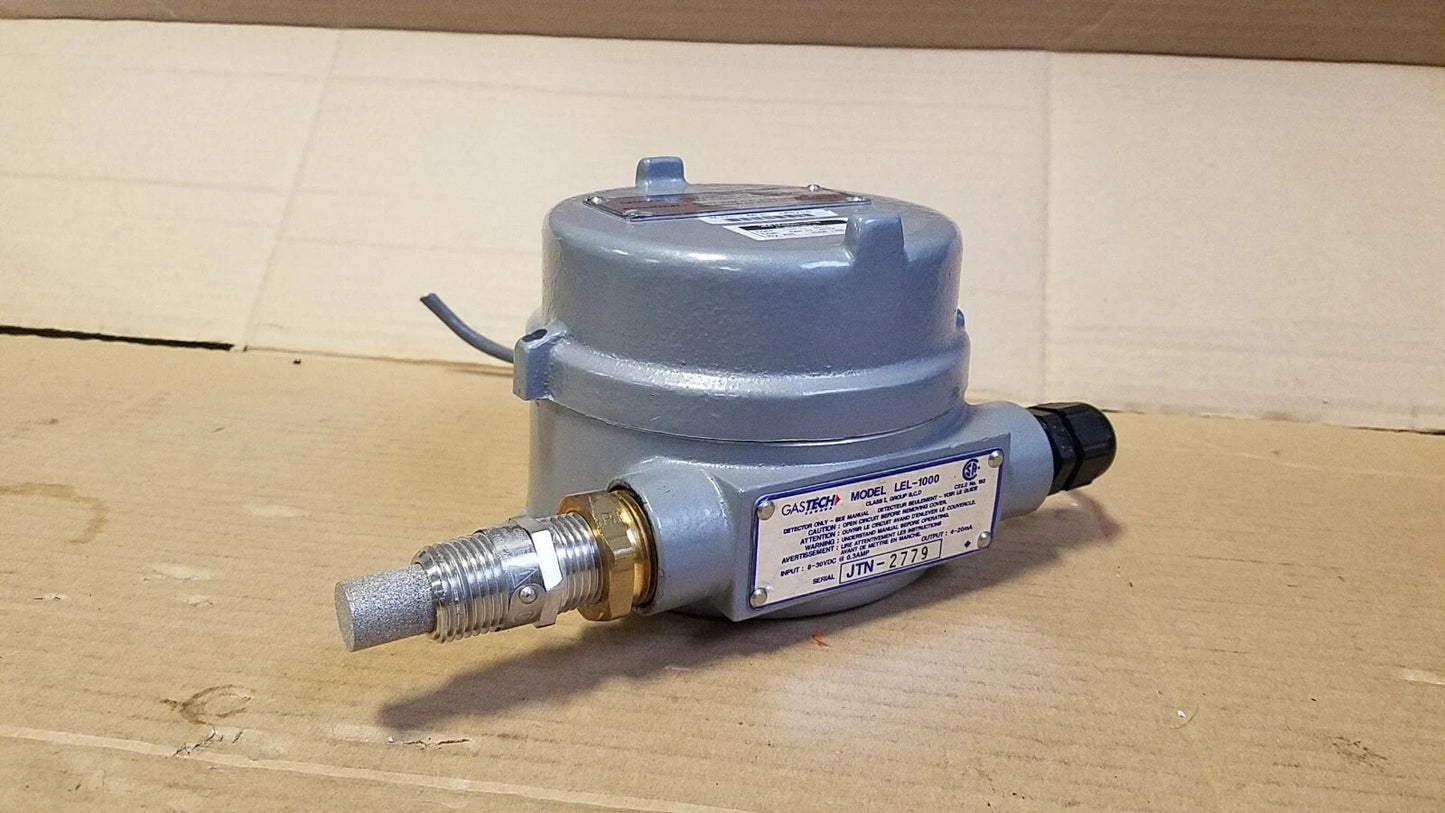 Qty 3 - Killark Model LEL-1000 Gas Sensors  #1 HKB 0399 #2 HKB 0498 & #3HKB 0599