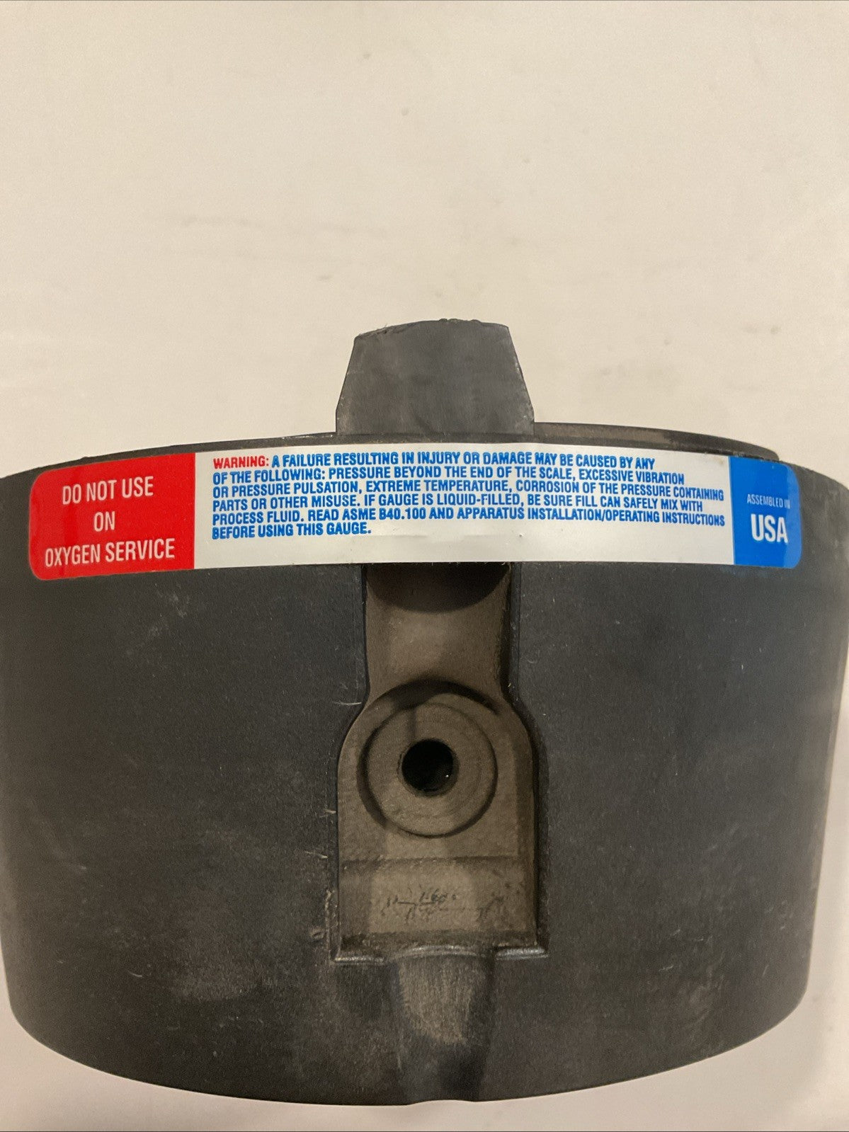 WIKA XSEL 23X.34 4.5 0-600 PSI CABINET MOUNT-REAR INPUT 316 SS TUBE CONNECTION