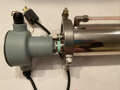 Watlow 316ss Circulation Heater Assembly 1.5/1.8kW  18" x 4-1/2" 208/230V