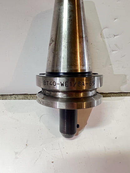 Nikken BT40-WE1/2A-65, BT40-WE7/8-85, BT40-WE1/8A-65 tool holders- 1 of each