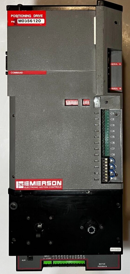 Emerson M0356120 Motion Control Position Servo Drive