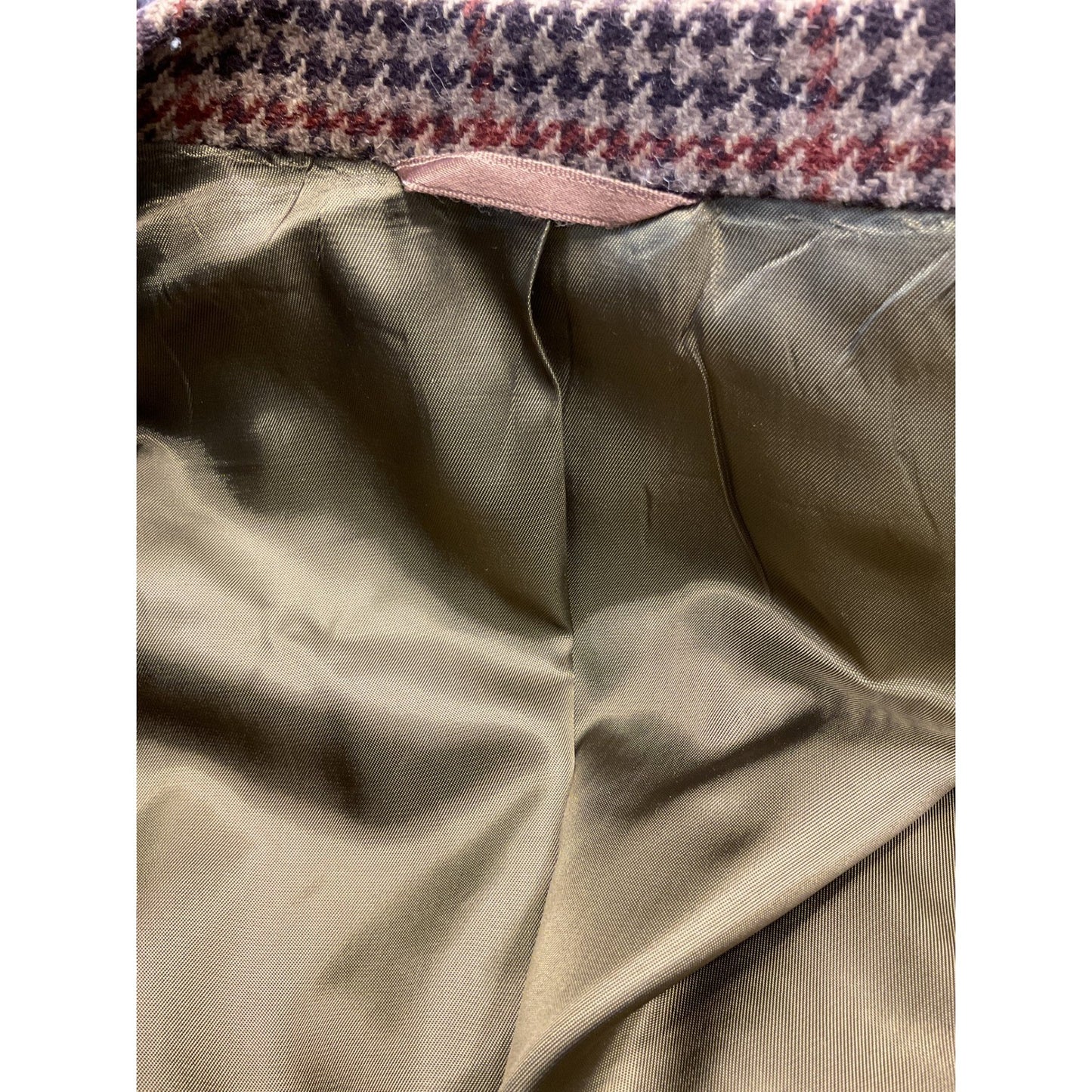 Brown and Blue Plaid Sport Coat