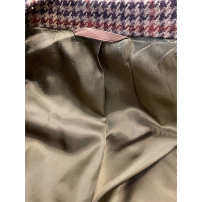 Brown and Blue Plaid Sport Coat