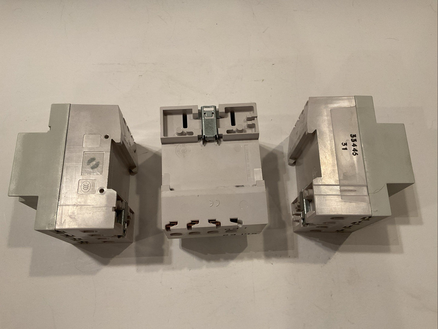 Qty 3 - SIEMENS 5SM3 344-6  40A / 30mA / 4pole - used