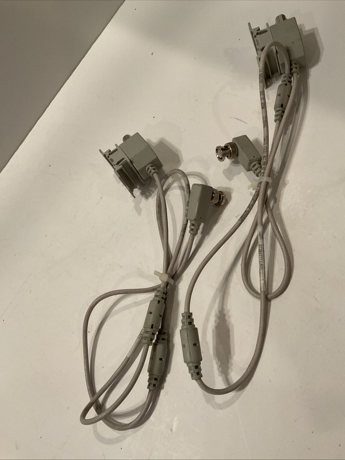 QTY-2 Allen-Bradley PLC ControlNet Cable, 1786-TPYR/C  RevD01, P/N 97264271/A01
