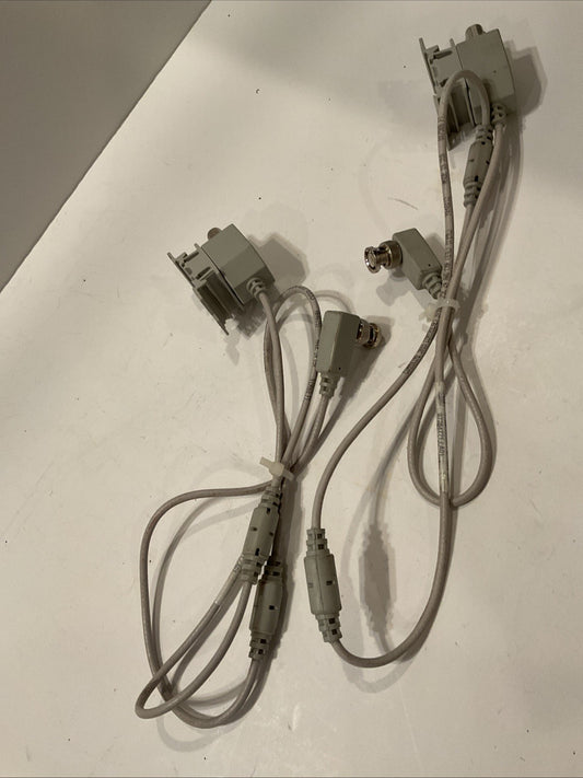 QTY-2 Allen-Bradley PLC ControlNet Cable, 1786-TPYR/C  RevD01, P/N 97264271/A01