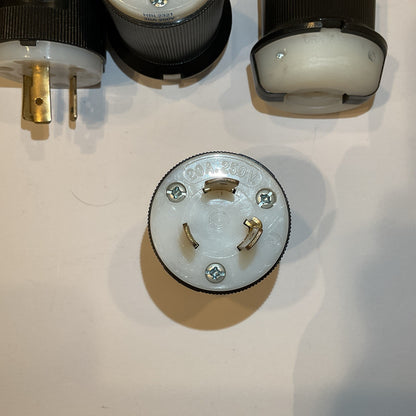 HBL2321 Hubbell 2321 Twist-Lock Devices 20A, 250V AC, 2 Pole (lot  of 4)