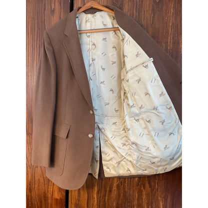 Brown Blazer 2 button Outerwear