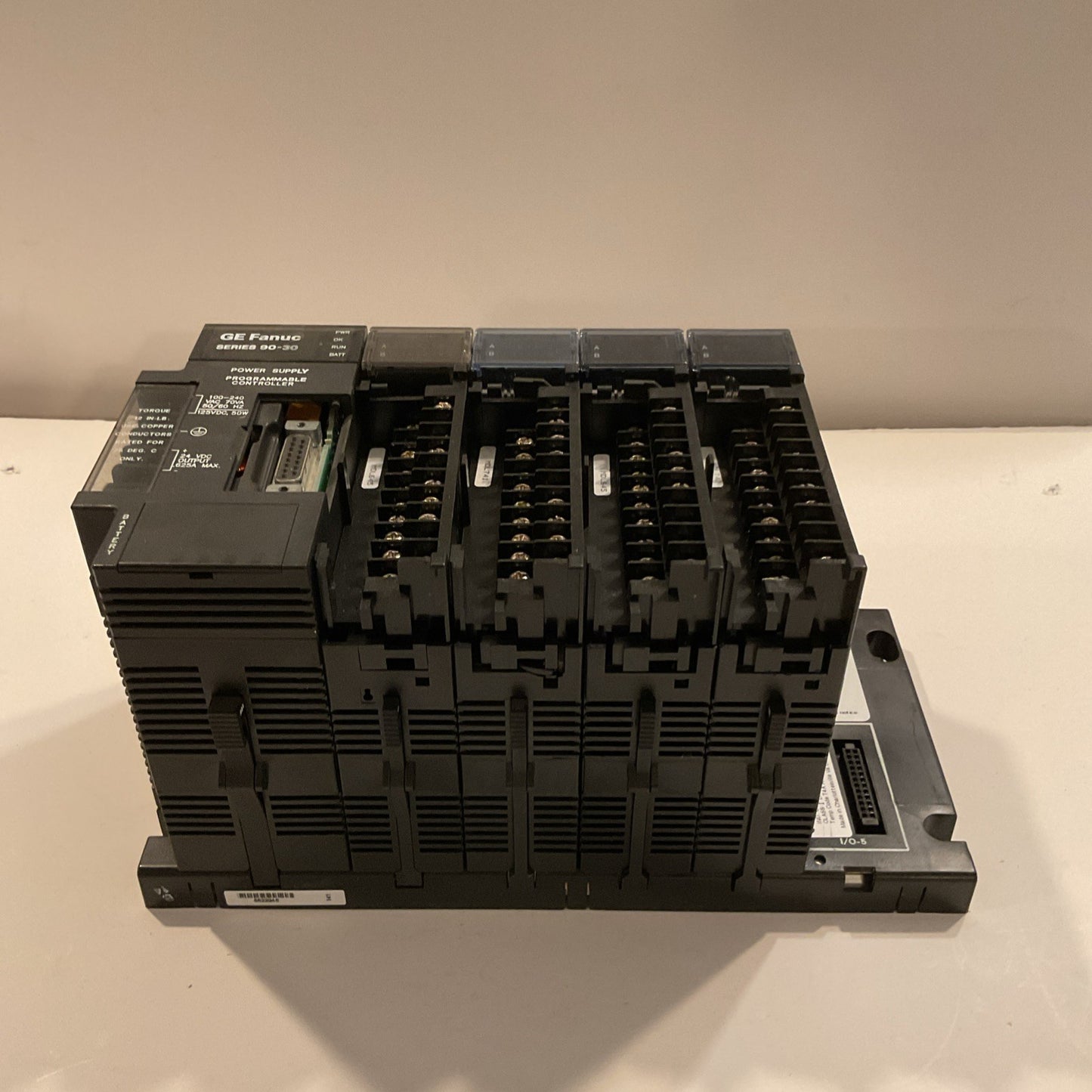 GE Fanuc Series 90-30 IC693CPU311-AE Base 5slot with IC693PWR321N 30W pwr supply