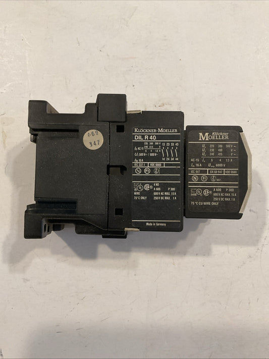 Klöckner Moeller DIL R 40 110V/50Hz 120V/60Hz