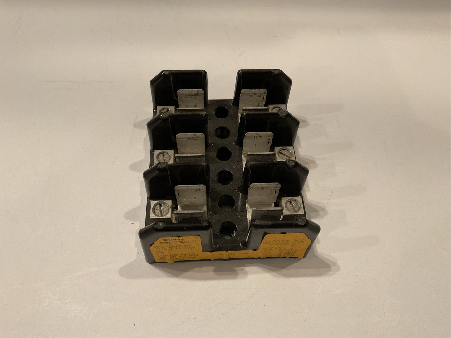 Buss J60060-3CR 3 Pole Fuse Holder 600 V 30 Amp  / BJ6033B-S  30A
