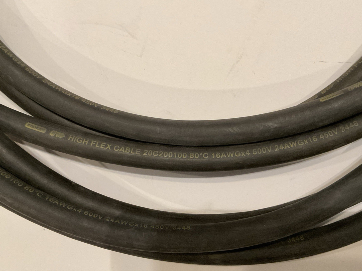 STANLEY 20C100307 Rev G, DC ELECTRIC TOOL 6 meter FLEX CABLE