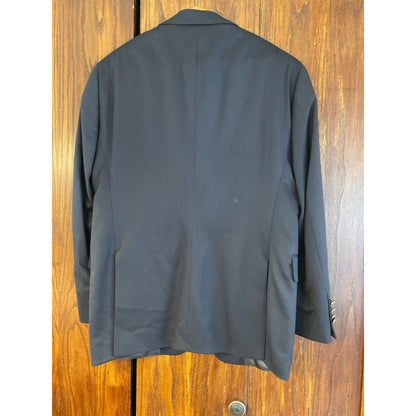 Black Wool Silverstone Suit Coat