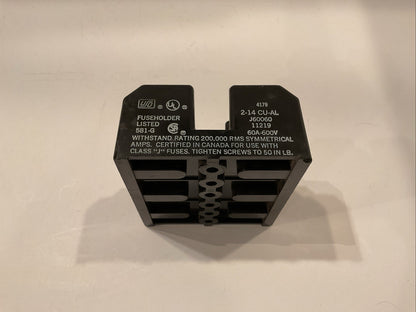 J60060 3 Pole Fuse Holder 600 V 60Amp / 4179 /2-14  CU-AL / J60060 / 11219