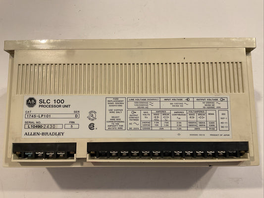 Allen-Bradley 1745-LP101 SLC 100 Processor unit