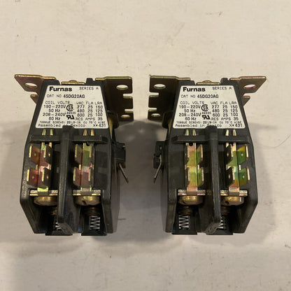 QTY-2 Furnas 45DG20AG Contactor Coil 190-220V/50Hz 208/240V- 60Hz 35A