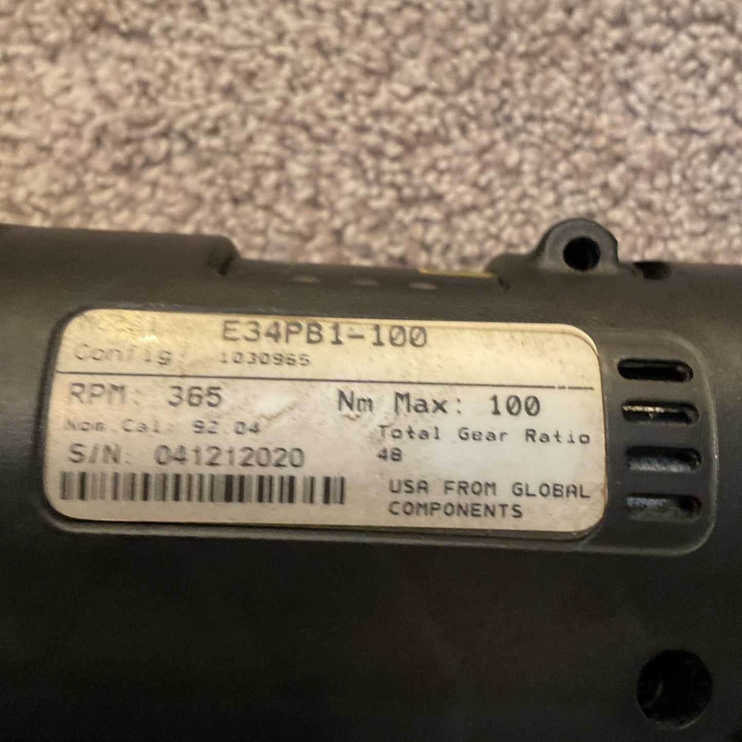Stanley QPM ALPHA Torque Controller MDL# 21A108721 - 9' Connecting Cable