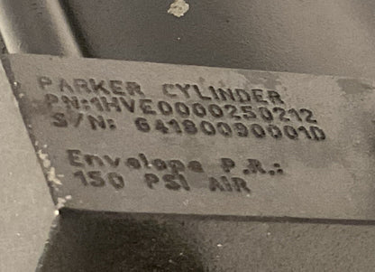 PARKER 3.25 TBVELU19A 4.000 150 Psi Pneumatic Cylinder VE series