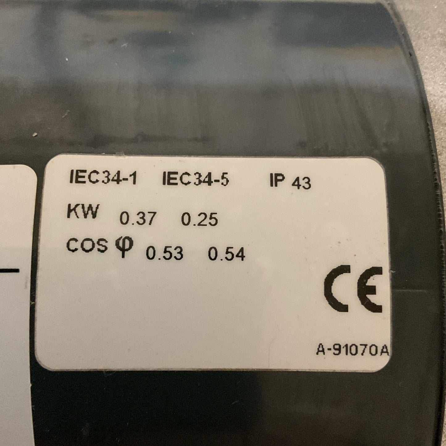 MARATHON MOTOR  / G581V J H 56T17F5321J / 1/2 - 208-230/460V V