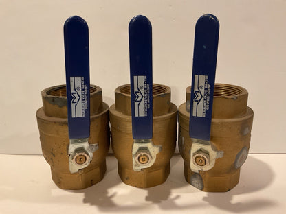 Milwaukee Valve 3" BA 475B 600 WOG/150SWP Ball Valve Inline