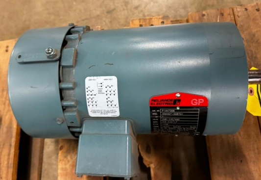 Reliance P14H7306  35W467-0087G1 - 1 Hp AC Motor 230/460 V, 1725rpm, 143Tc Frame