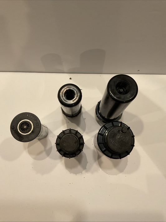 5 Hunter Sprinkler heads:(2)PPG Ultra- (2)PGJ- (1)4" Pro-Spray - 30+ Connectors