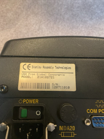 Stanley QPM ALPHA Torque Controller MDL# 21A108721 with mounting bracket