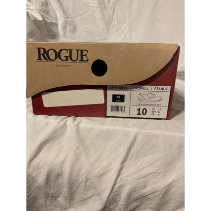 Brown Lace Up Rogue Powell Peanut Shoes in Box, Used with Arch Support - Size 10