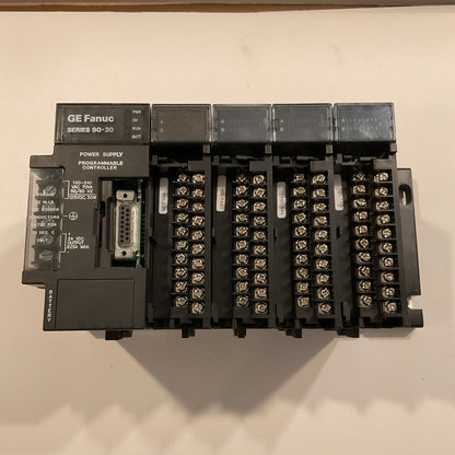 GE Fanuc Series 90-30 IC693CPU311-AE Base 5slot with IC693PWR321N 30W pwr supply