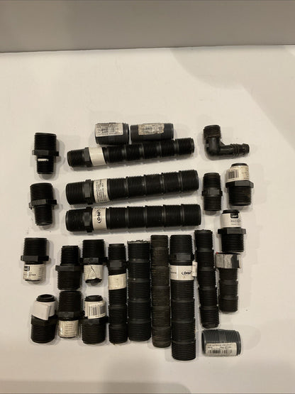 5 Hunter Sprinkler heads:(2)PPG Ultra- (2)PGJ- (1)4" Pro-Spray - 30+ Connectors