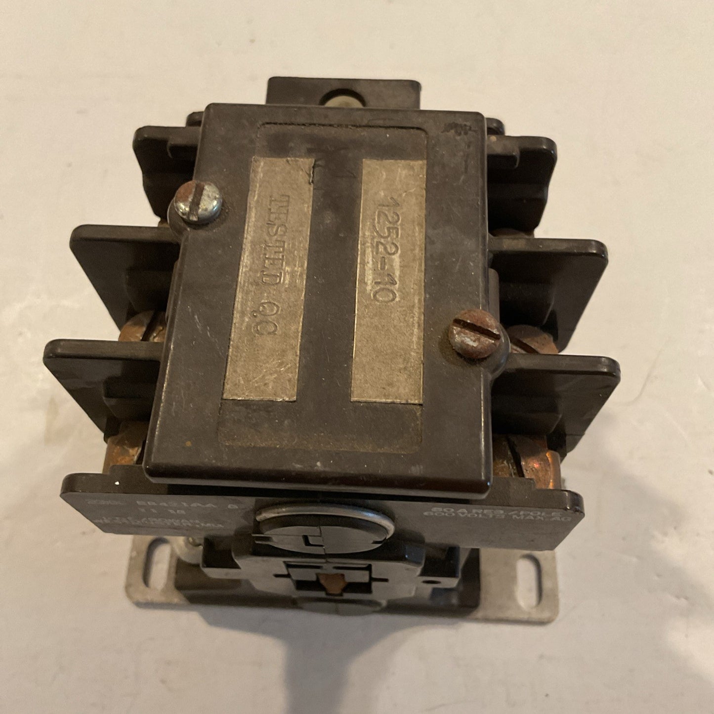 ITE Rowan  2200 EB421AA Contactor 600V 50A 110/120V Coil - W/Rowan2090-EB5-MOD