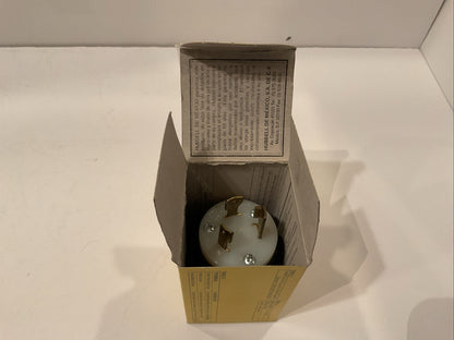 HUBBELL TWIST-LOCK PLUG HBL2621 30AMP 250VOLT 2P 3W GRND NIB