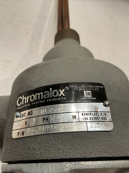 NEW CHROMALOX #ARTM-7850E2, 156-118950-001 GR SERIES ELECTRICAL HEATER