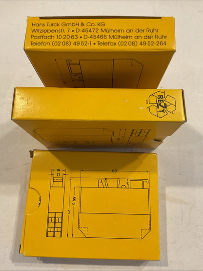 New  Qty 3 - TURCK MK13-UR-EX0/24VDC / MK13UREX024VDC