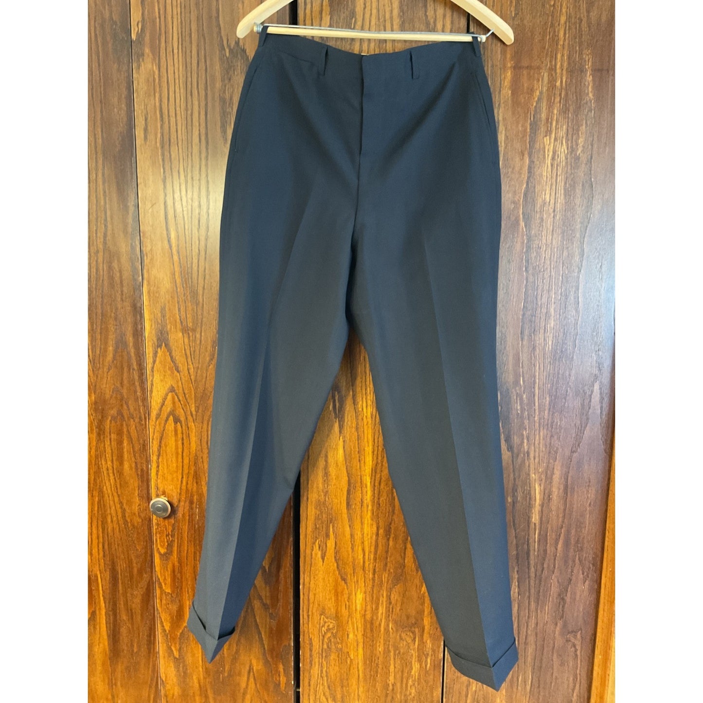 Black Wool Blend Suit - 1962