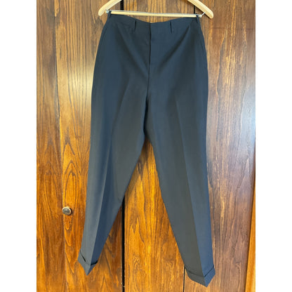 Black Wool Blend Suit - 1962