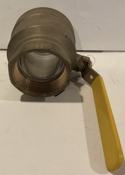 Watts Full Port 3" Threaded Ball Valve LF-FBV-3C Brass