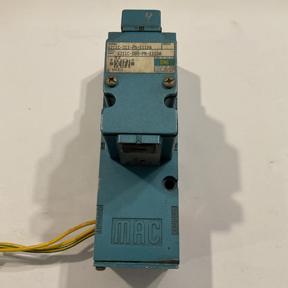 MAC 6221C-000-PM-111DA Solenoid Valve 150PSI 110/120V Coil