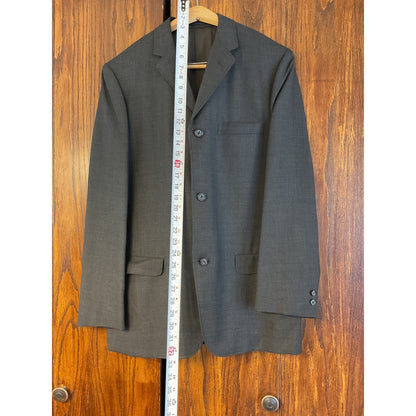 Vintage Dark Gray 2 Pc Suit - 1963